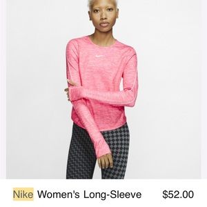 Nike Dri fit long sleeve running Top XS